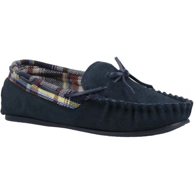Image of Cotswold Chatsworth Suede Leather Womens Navy