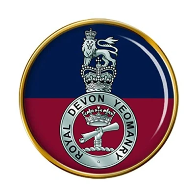 Image of Royal Devon Yeomanry, British Army Pin Badge