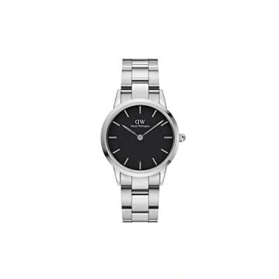 Image of Daniel Wellington Iconic Link, Silver Watch, 32mm, Stainless Steel, for Women