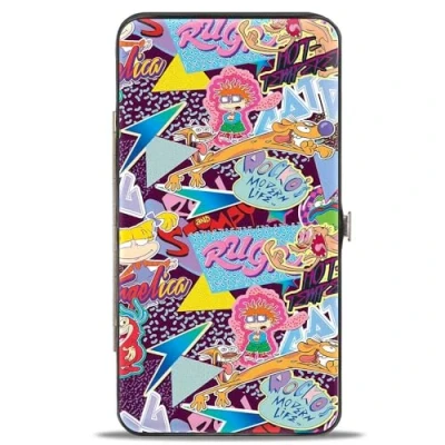 Image of Buckle Down Women&#039;s Hinge Wallet Nick 90&#039;s Rewind, Multicolor 1