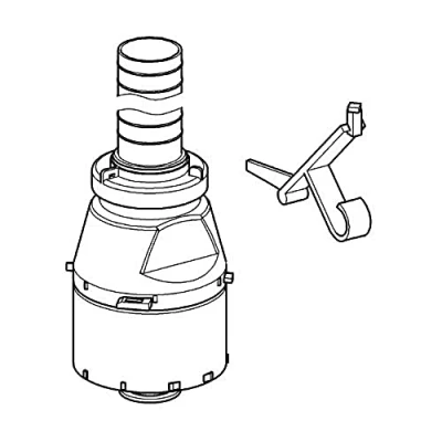 Image of GROHE Waste Valve Servo Discharge 42066000