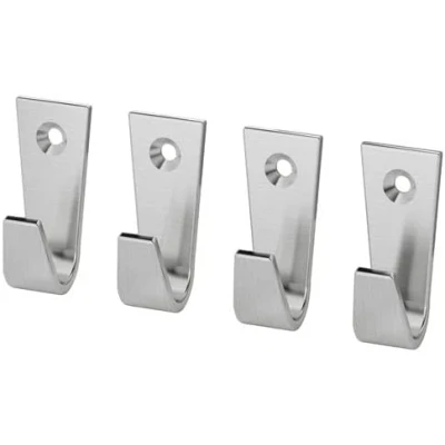 Image of IKEA BLECKA Hook, nickel plated (X4) 3.8cm