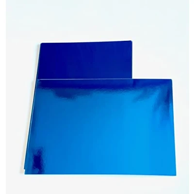 Image of House of Card &amp; Paper A4 220 GSM Foil Blue (Pack 25 Sheets)