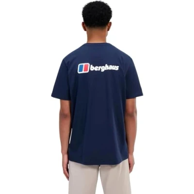 Image of Berghaus Men&#039;s Front &amp; Back T Shirt, Dusk, 2XL