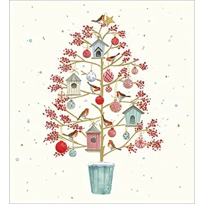 Image of Woodmansterne Pack of 5 Winter Friends Charity Christmas Cards Supporting Multiple Charities 473807