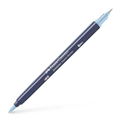 Image of Faber Castell Creative Studio Goldfaber Sketch Marker, Light Pigeon Blue, Single For Art, Craft, Drawing, Sketching, Home, School, University, Colouring