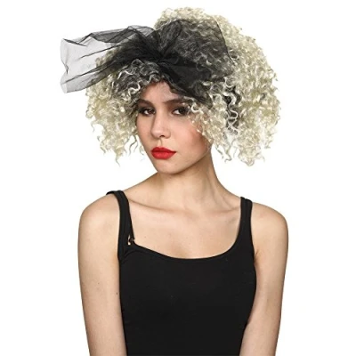 Image of Wicked Costumes Adult 80&#039;s Material Girl Fancy Dress Wig