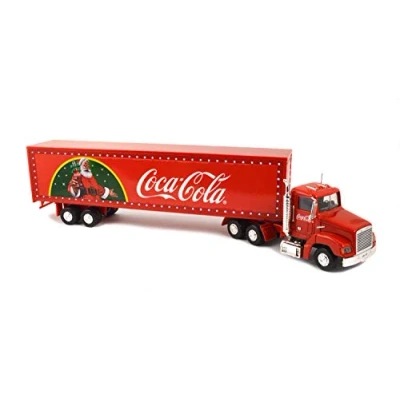 Image of Coca Cola 443012 LED Christmas Light up Truck, Red
