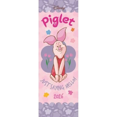 Image of Piglet Slim Calendar 2026