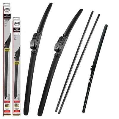 Image of Fits Ford Puma 2019 onwards All Season Wiper Blades With Extra Refill Rubber and Rear HAS2814TL11HRF
