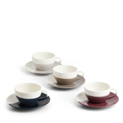 Image of Coffee Studio Cappucino Cup and Saucer (Set of 4)