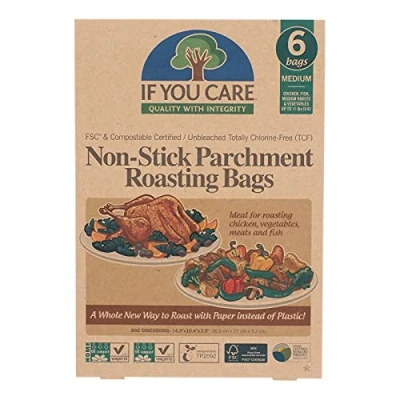 Image of If You Care Non Stick Parchment Roasting Bags