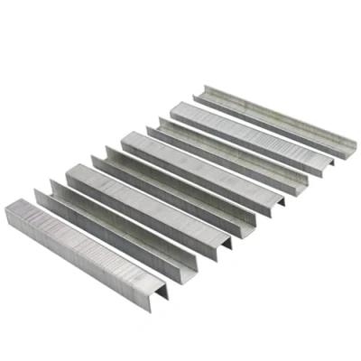 Image of XiBany 1000pcs Door Shaped Staples 12.8mm Nails for Electric Stapler Wood Furniture Woodworking Accessories