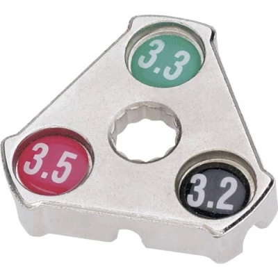 Image of Point Komfort 29263801 Spoke Wrench Tool 3.2/3.3/3.5 mm Multi Coloured