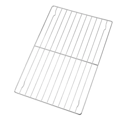 Image of Concept4u Cake Cooling Rack 31.5 x 21cm Perfect for Freshly Baked Cakes, Muffins, Cookies &amp; Biscuits, Metal Wire Non Stick Racks