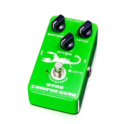Image of JOYO Dynamic Compressor Pedal Low Noise re Creation Classic Ross for Electric Guitar &amp; Bass True Bypass (JF 10)