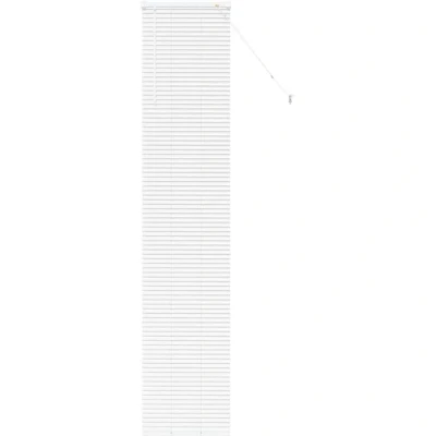 Image of With Curtains Other Manual White 40 x 220 cm Aluminium Vidaxl