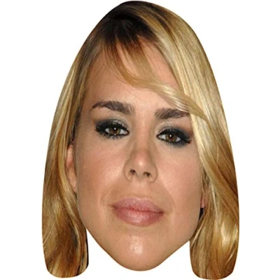 Image of FoxyPrinting Billie Piper Tv Stars Celebrity Cardboard Party Face Mask Fancy Dress
