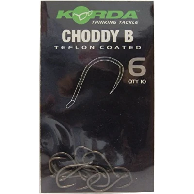 Image of Korda Choddy Hook Size 6 Carp hooks