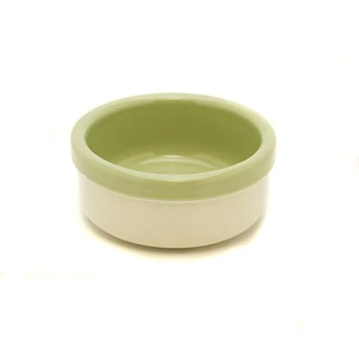 Image of Rosewood Stoneware Two Tone Ceramic Pet Bowl (Assorted Colours)