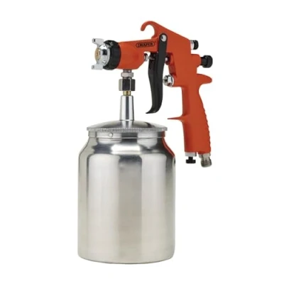 Image of Draper Suction Air Paint Spray Gun, 1L, 1.8mm