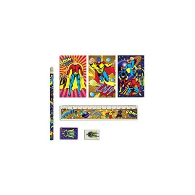 Image of HENBRANDT S51216 Super Hero Stationery, Multicoloured
