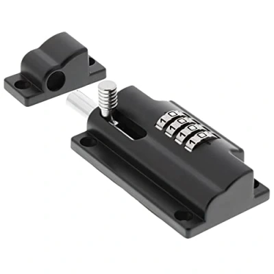 Image of Burg Wachter 113mm Combination Locking Bolt, Black