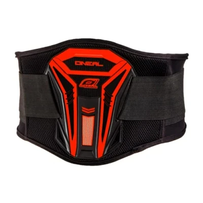 Image of O&#039;Neal Kidney Belt Motocross, Enduro, Motorcycle Size adjustment by velcro tape, Lycra® lining PXR Adult Red S/M