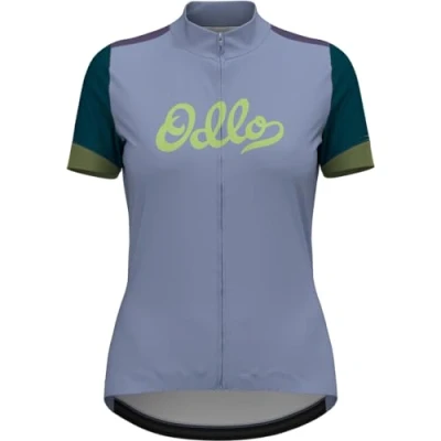 Image of ODLO Women&#039;s Essentials Short Sleeve Cycling Jersey Shirt