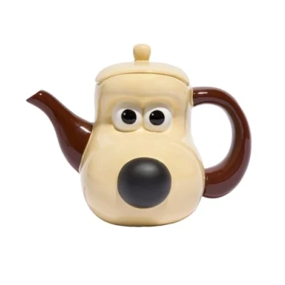 Image of Half Moon Bay Wallace and Gromit Shaped Heat Change Teapot