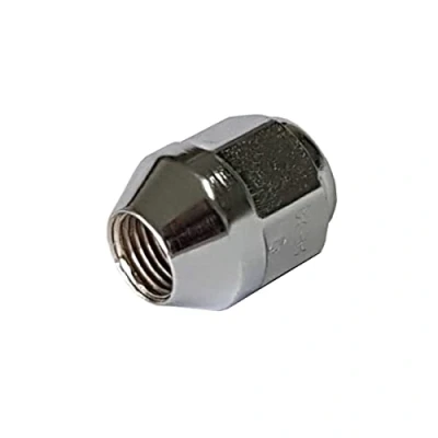Image of 1x Lug nut M12x1,25 tapered closed HEX 19mm compatible with Nissan 100 NX 200 SX 350 Z Almera Bluebird Cherry Maxima Micra Mu