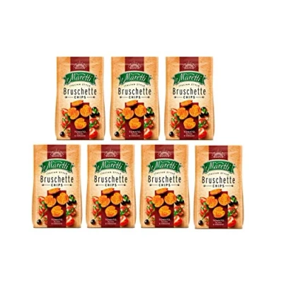 Image of Bruschette Maretti Tomato Olive Oregano 70g Pack of 7