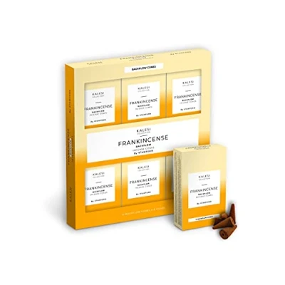 Image of The Kalesi Collection By Stamford Frankincense Backflow incense Cones Pack of 6