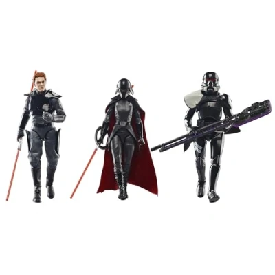 Image of Star Wars The Black Series Second Sister, Cal Kestis, Purge Trooper Jedi: Fallen Order 15 cm Action Figures