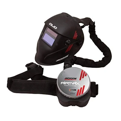 Image of Jackson Safety J7050 Airmax PAPR System with Duo Welding Helmet and 4/9 13 ADF