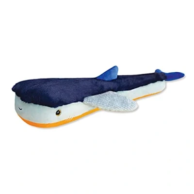 Image of Histoire d&#039;Ours Soft Toy Sea Creatures Shark 40 cm Blue