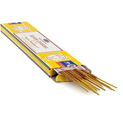 Image of Satya Incense Sticks, Black, SEVEN CHAKRA (Pack of 12)