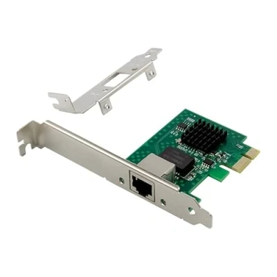 Image of Allowish PCIE X1 2.5G Ethernet NIC RJ45 Intel I225 V Chip Single Port 2500M/1000/100Mbps Gigabit Server Network Card Networking 1