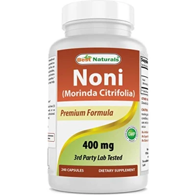Image of Best Naturals Noni 400 mg 240 Capsules (240 Count (Pack of 1))