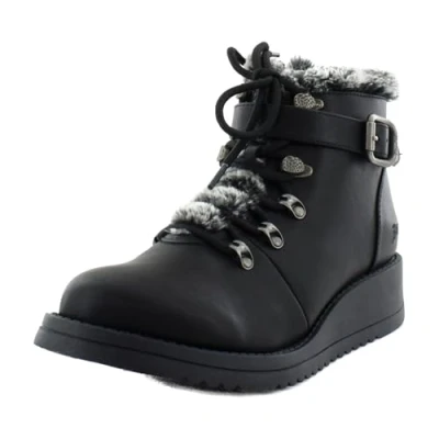 Image of Blowfish Malibu Women&#039;s Clove SHR Fashion Boot, Black Local Sheriff/Bunny Hop, 5 UK