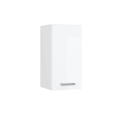 Image of Vicco Wall cabinet Raul, White High Gloss/White, 30 cm