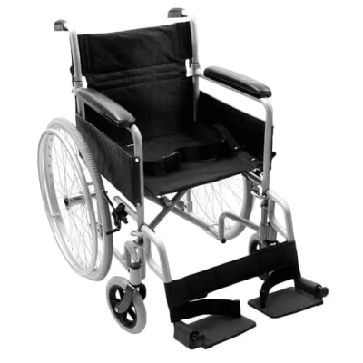 Image of NRS Healthcare N43723 Transit Lite Wheelchair Self Propelled Grey (Eligible for VAT relief in the UK)