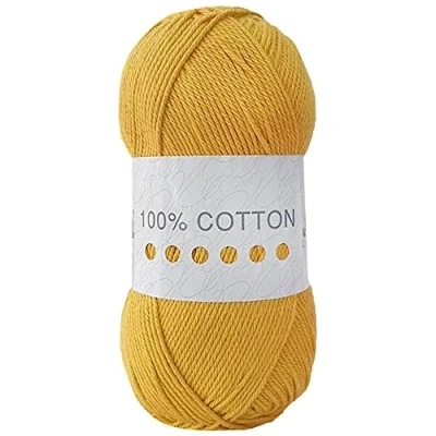 Image of Cygnet 100% Cotton Knitting Yarn (Golden 3184)