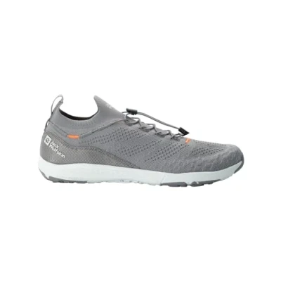 Image of Jack Wolfskin Men&#039;s Spirit Knit Low M Sneaker, Limestone, 10.5 UK
