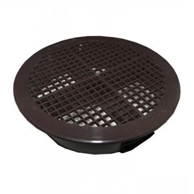Image of Stadium 76mm Round Roof Soffit Vent Brown