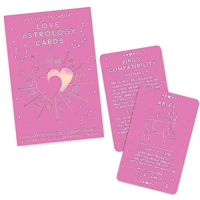 Image of Gift Republic Love Astrology Cards Understanding Zodiac Signs in Relationships