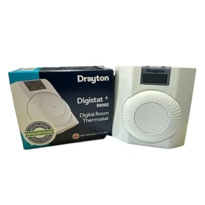 Image of Drayton Digistat+ 30002 Hard Wired Thermostat Hanicks