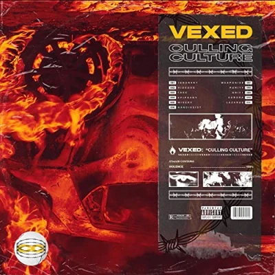 Image of Vexed Culling Culture Orange vinyl 2021 Austrian LP NPR952VINYL