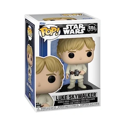 Image of Funko POP! Star Wars: SWNC Luke Skywalker Collectable Vinyl Figure Gift Idea Official Merchandise Toys for Kids &amp; Adults Movies Fans Model Collectors and Display