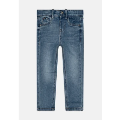 Image of Name it Straight leg jeans for kids, Size: 2 3y, Medium blue denim